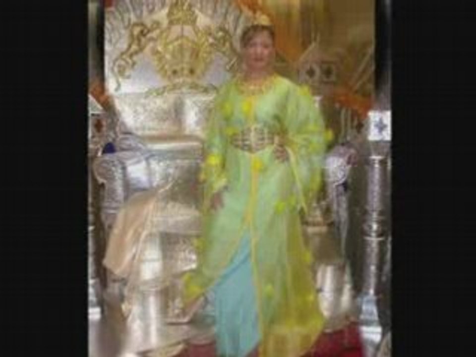 Mariage marocaine  malifique robe marocaine