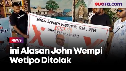 John Wempi Wetipo Ditolak Maju di Pilkada Papua Tengah, Ini Alasannya