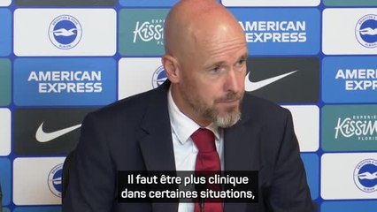 Man. United - Ten Hag : "Quand on ne peut pas gagner, il ne faut pas perdre"