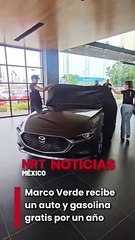 Mazda cumple promesa y le regala auto a Marco Verde, medallista olímpico