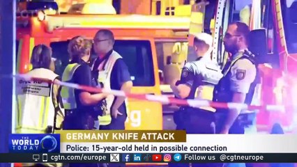 Latest on Germany stabbing attack: Authorities don't rule out terrorism, manhunt
