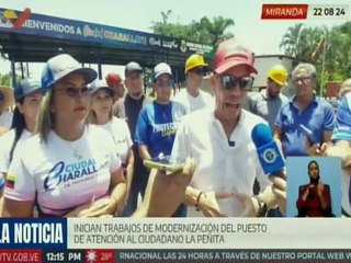 Gobierno Bolivariano realiza trabajos de modernización en el puesto de atención ciudadana La Peñita