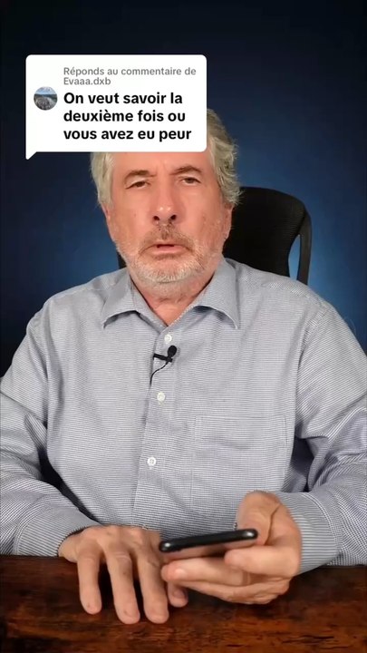 J'ai eu peur une seconde fois. - Dr Boyer.
