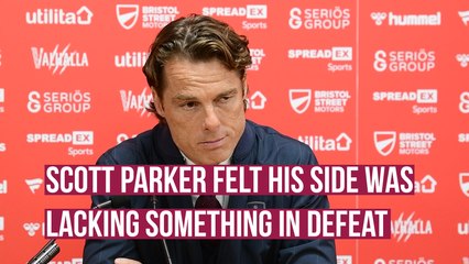 Scott Parker disappointed as Clarets lose first game of the season