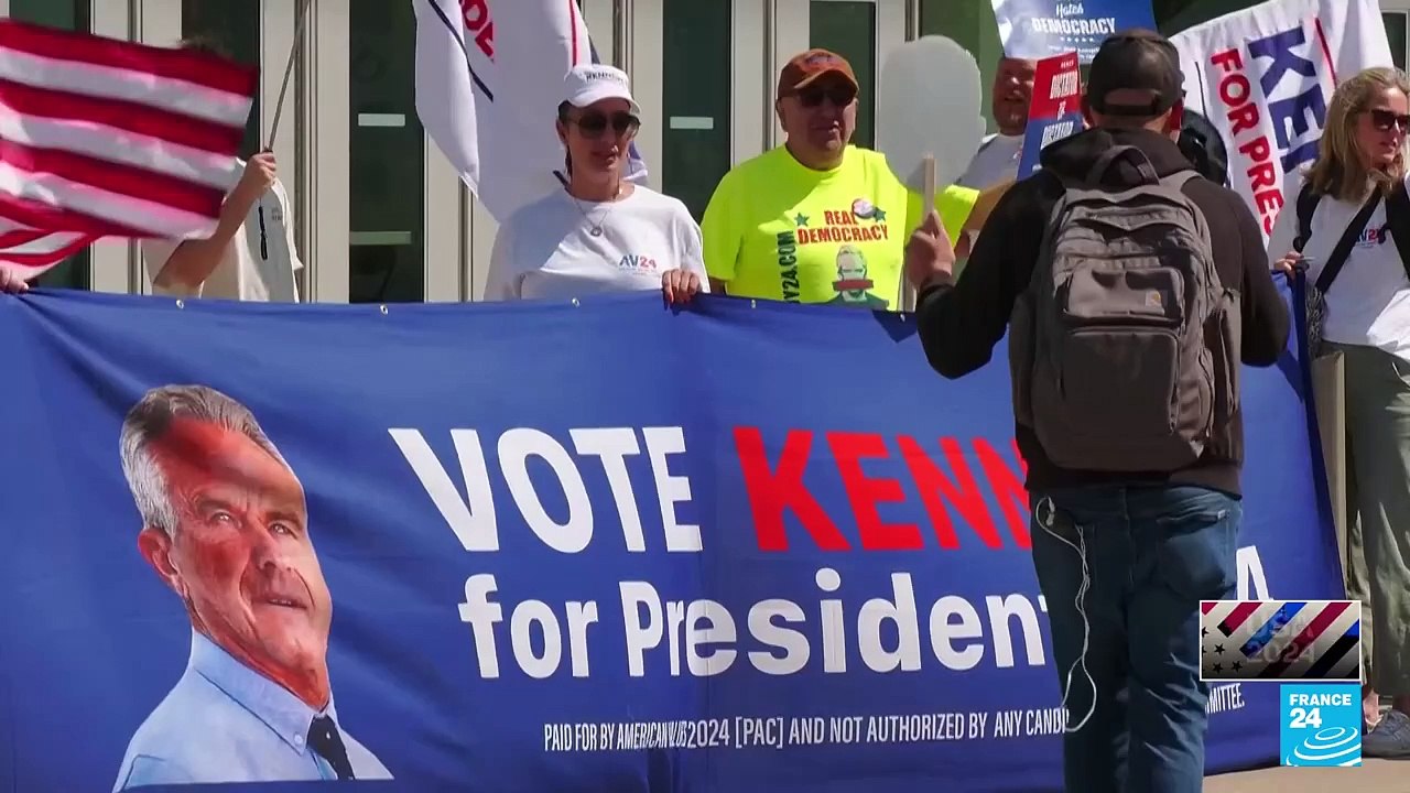 Kennedy Jr. suspende campaña presidencial y anuncia su respaldo a Trump