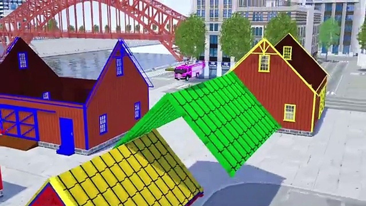 Helicopter Rescue Truck Lucas _Police Car Cartoon For kids_