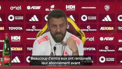 Roma - De Rossi : "Dybala, c'est une belle histoire !"