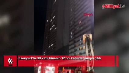 Esenyurt’ta korkutan yangın! Ekipler müdahale ediyor