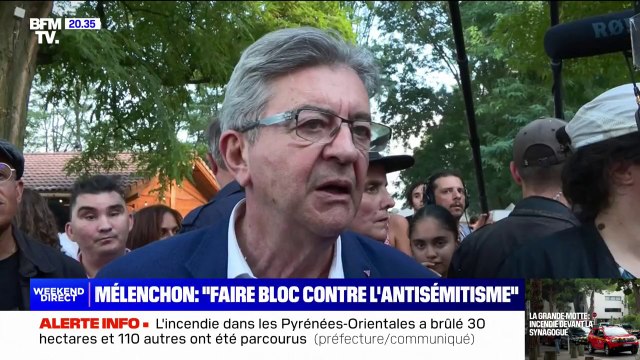 Accusations d'antisémitisme à LFI: Ça suffit d'inventer comme cela et d'insulter , s'insurge Jean-Luc Mélenchon
