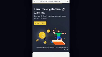 How to get reward from Binance p2p