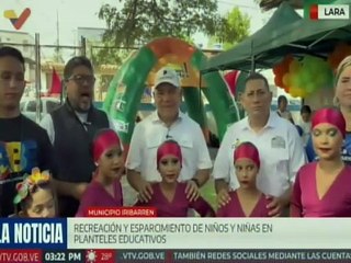Lara |  Niños y niñas disfrutan de actividades recreativas a través del Plan Escuelas Abiertas