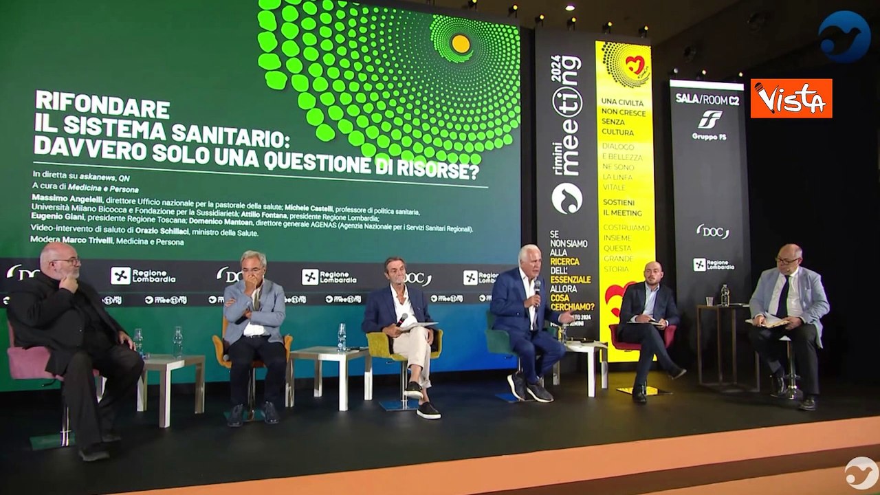 Giani: "L'aspettativa di vita aumenta, la popolazione invecchia, servono pi? risorse per la sanit?"