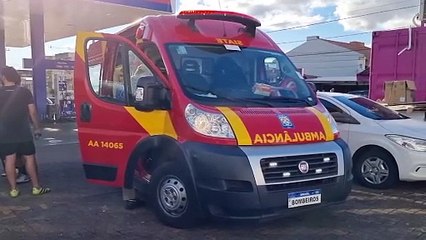 Adolescente quebra o braço em partida de futebol na Rua Fortaleza