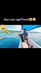 Diprank ikan saat memancing