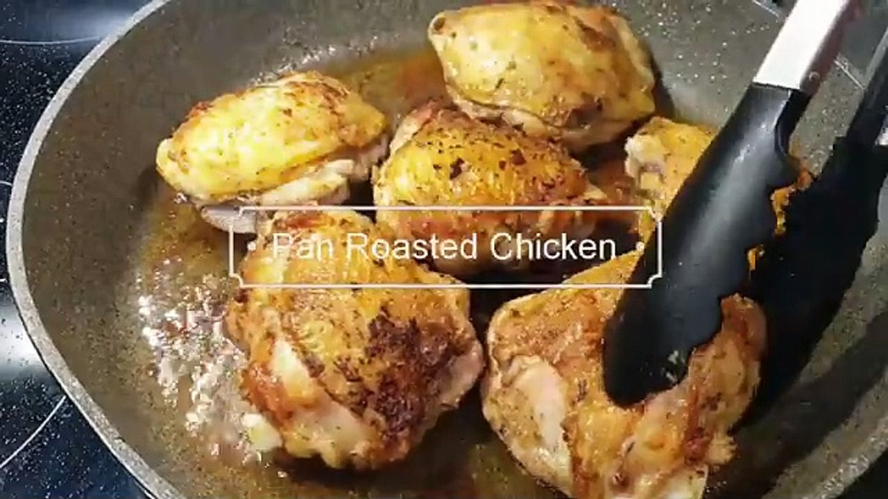 Straightforward Pan-Roasted Chicken__ A Kuku Choma Twist.