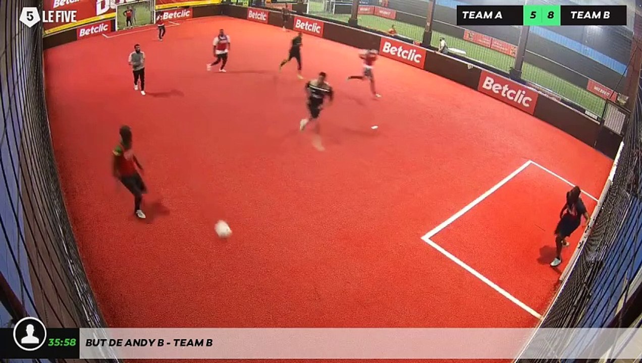 But de Andy B - Team B