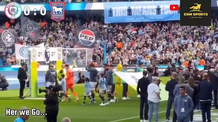 Manchester city vs Ipswich town (4-1) All GOALS & Extended HIGHLIGHTS || De Bruyne,Haaland 3 Goals!