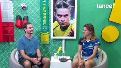 下载视频: Bruna Takahashi conta como foi jogar as Olimpíadas com irmã, namorado e amigo de infância ‘Como uma família’