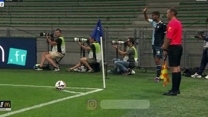 Première passe décisive de Yanis Zouaoui