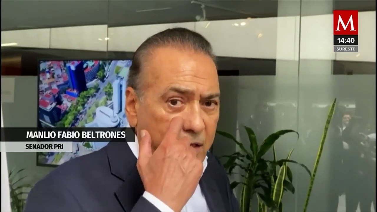 "Mi ADN es totalmente priista": Manlio Fabio Beltrones se registra como senador