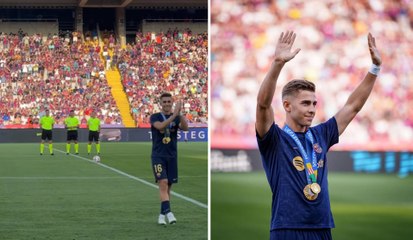 Barcelona: El 'doblete' de medallas que presume Fermín López ante su afición