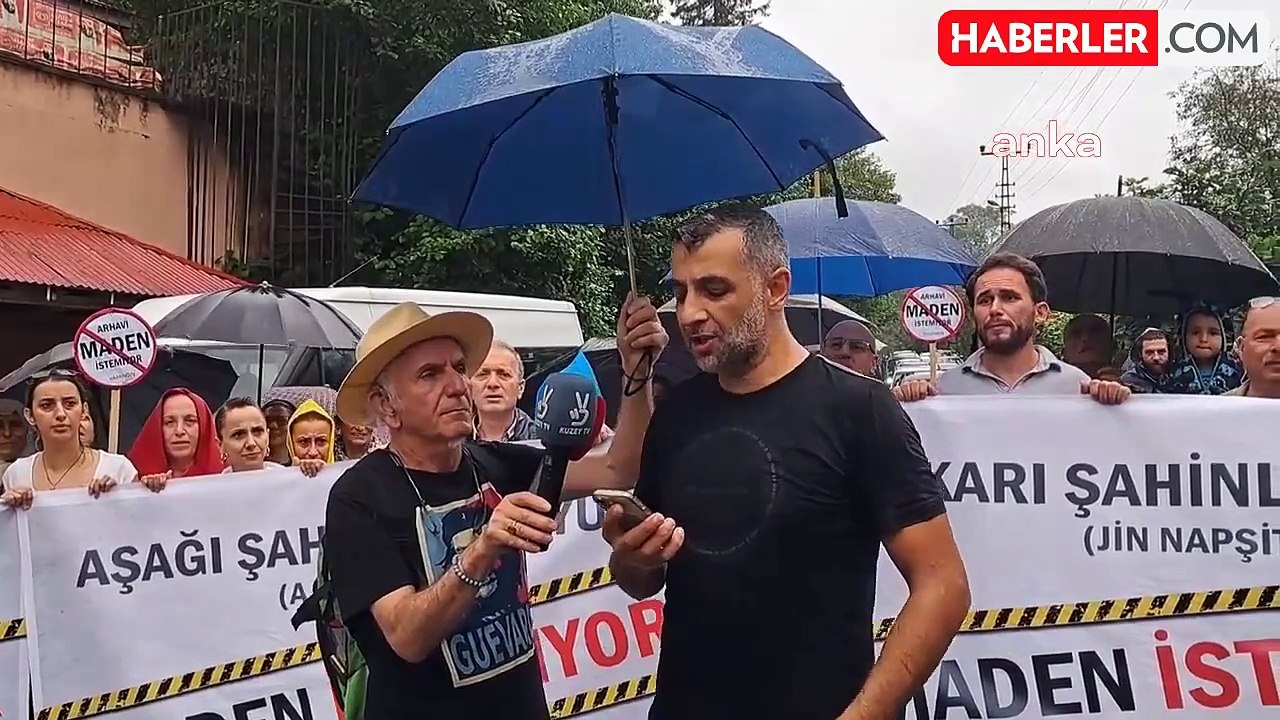 Arhavi'de Madene Karşı Yürüyüş ve Miting