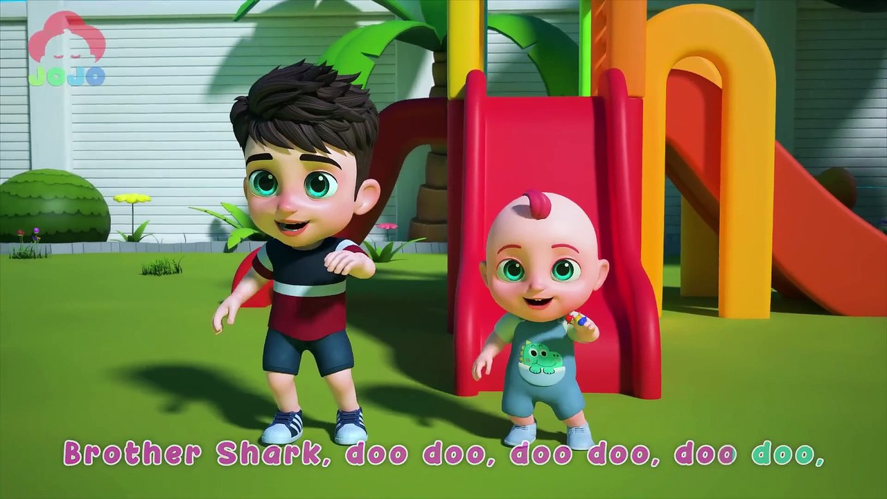 Baby Shark Finger Family | Baby JoJo Nursery Rhymes & Kids Songs