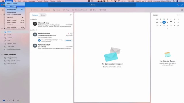 Outlook Tutorial