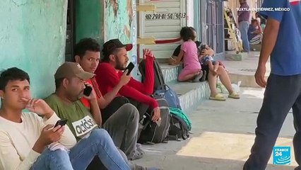 下载视频: Migrantes podrán solicitar asilo en EE. UU. desde el sur de México