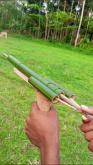 Bamboo Creations with steel Ball #Bamboo #Idea #Slingshots #Diy