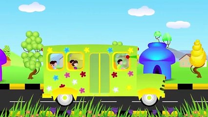 Wheels on the bus | Wheels on the bus kids rhymes | Rhymes for kids