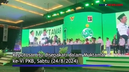 Cak Imin Resmi Terpilih jadi Ketua Umum PKB Periode 2024-2029
