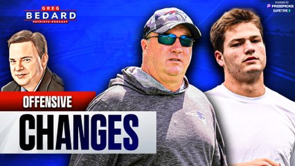 The Patriots QB competition & big line changes | Greg Bedard Patriots Podcast