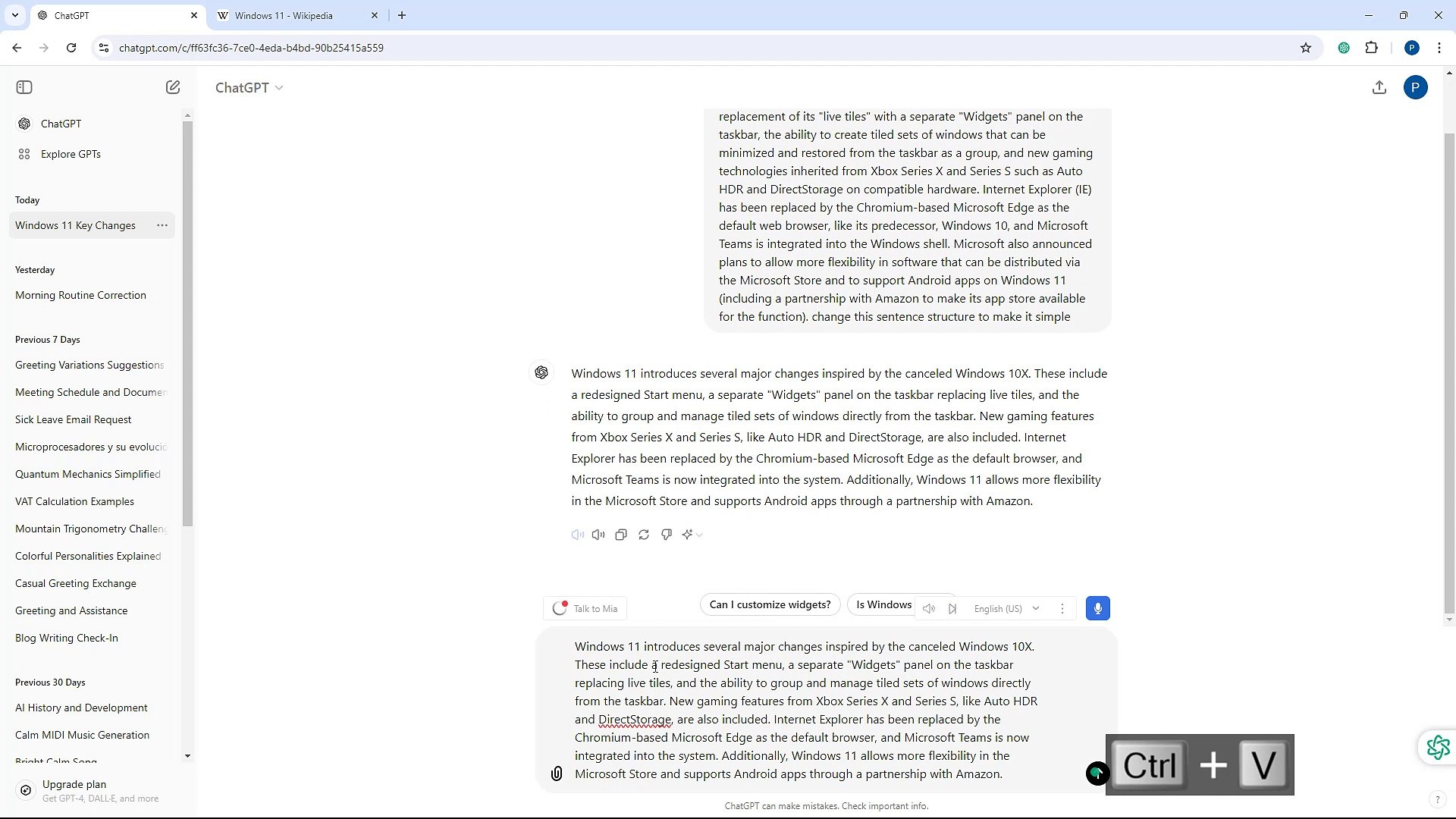 ChatGPT Course Section 31 Sentence Structure Correction