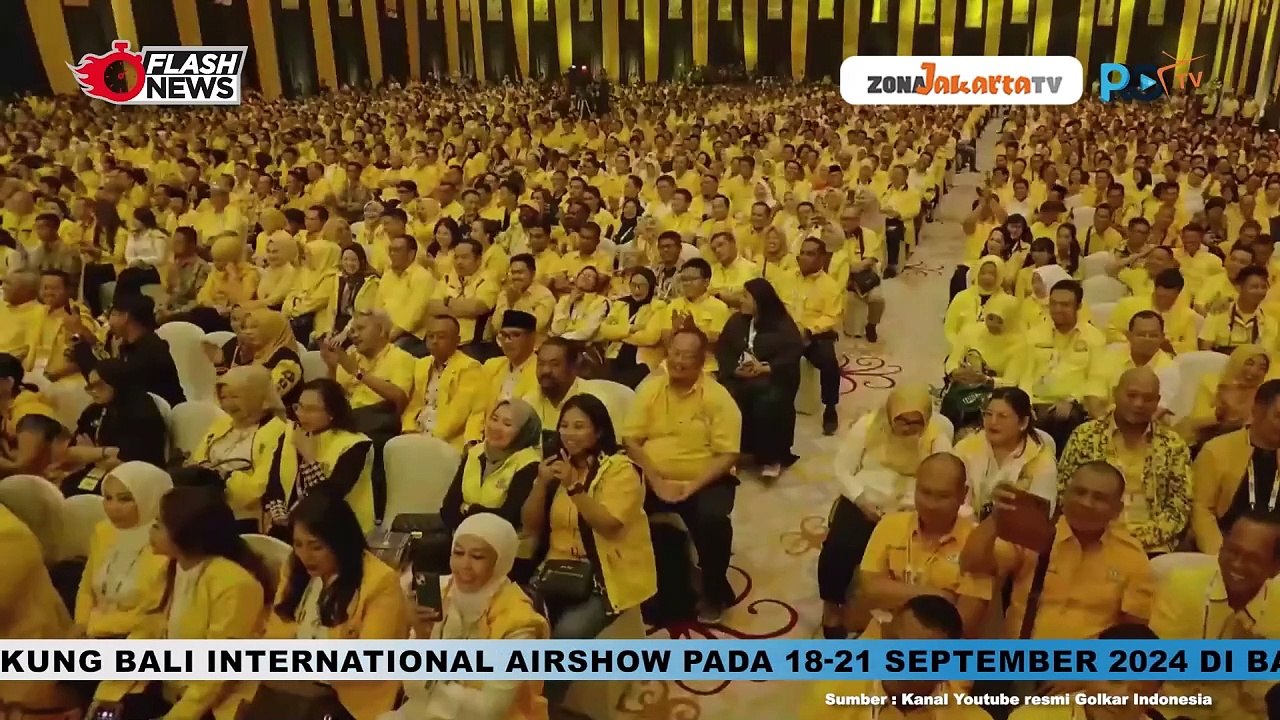 INI PIDATO PRESIDEN JOKOWI SAAT PENUTUPAN MUNAS XI PARTAI GOLKAR TAHUN 2024