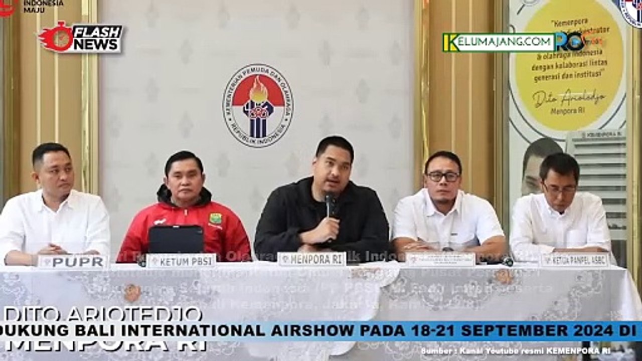 Kemenpora Dito Terima Ketum PP PBSI Fadil Imran, Bahas Pembangunan Sport Center Bulutangkis