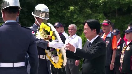 Taiwan's Lai visits frontline island, rejects 'communist rule'