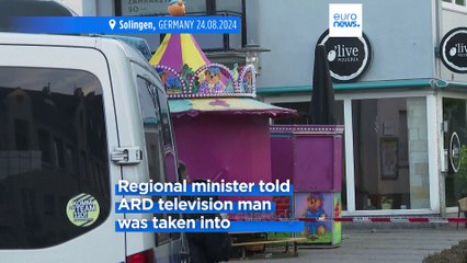 German police arrest man suspected of killing three people in Solingen
