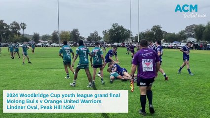 2024 Woodbridge Cup youth league grand final - Molong Bulls v Orange United Warriors