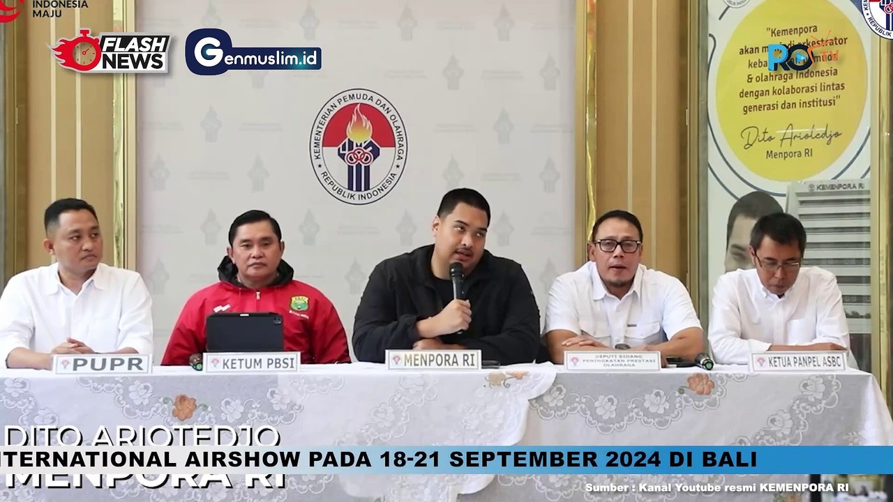 MENPORA Dito Terima Ketum PP PBSI Fadil Imran, Bahas Pembangunan Sport Center Bulutangkis