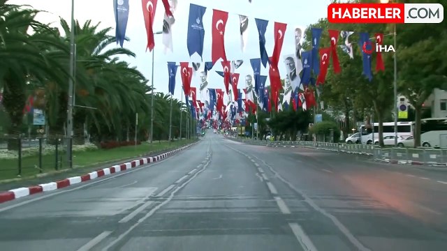 Vatan Caddesi 30 Ağustos provaları nedeniyle trafiğe kapandı