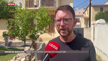 Nice : le cri de colère du frère d'un pompier tué par un chauffard