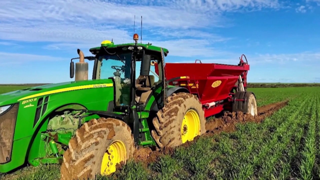 WA farmers use drones to manage water-damaged fields