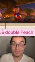 Je double Peach dans  Super Mario Bros, le film ️