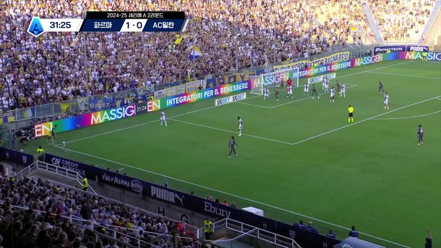 [세리에A] 하이라이트 스포츠중계 씨유티비 2R 파르마 vs AC밀란 2024.08.25 (일) 0130