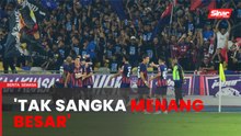 Penyokong JDT  tidak menyangka menang besar