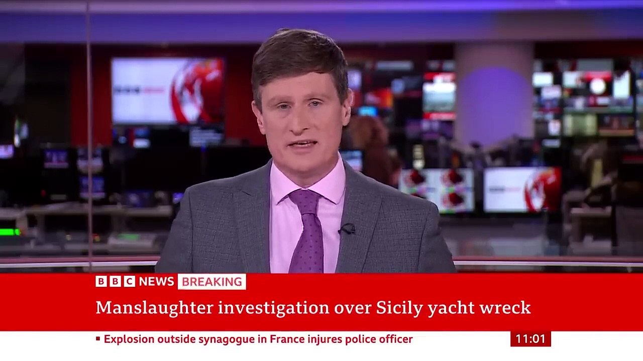 Manslaughter investigation begins over Sicily yacht wreck  BBC News