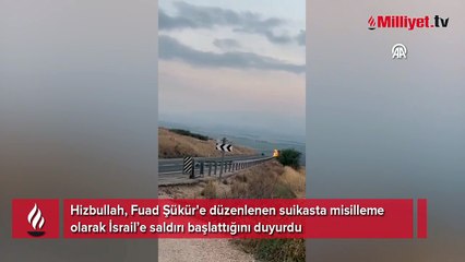 İsrail'in Lübnan saldırısı sonrası Hizbullah'tan misilleme