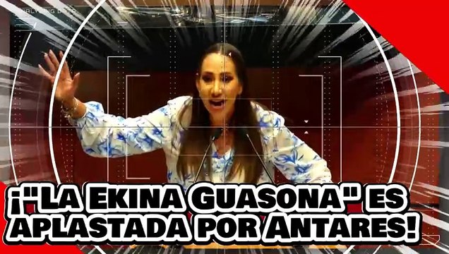 ¡VE! ¡’La Ekina Guasona’ es aplastada por Antares por atacar la aplanadora 4T y la reforma judicial!