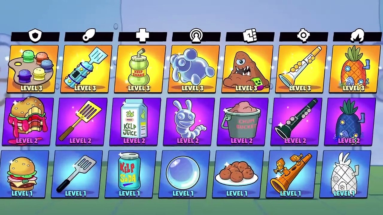 SPONGEBOB POWER-UPS IN BRAWL STARS!!!